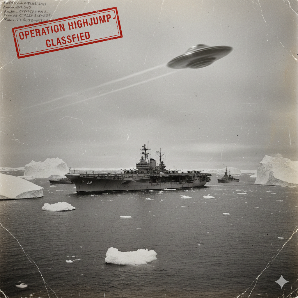 Projekt Highjump: Wojna admirała Byrda u wybrzeży Antarktydy